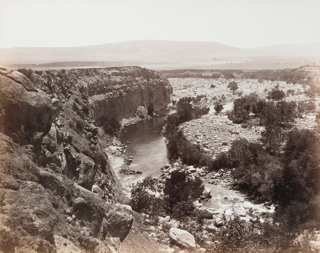 Untitled [stream landscape] by Carleton Watkins