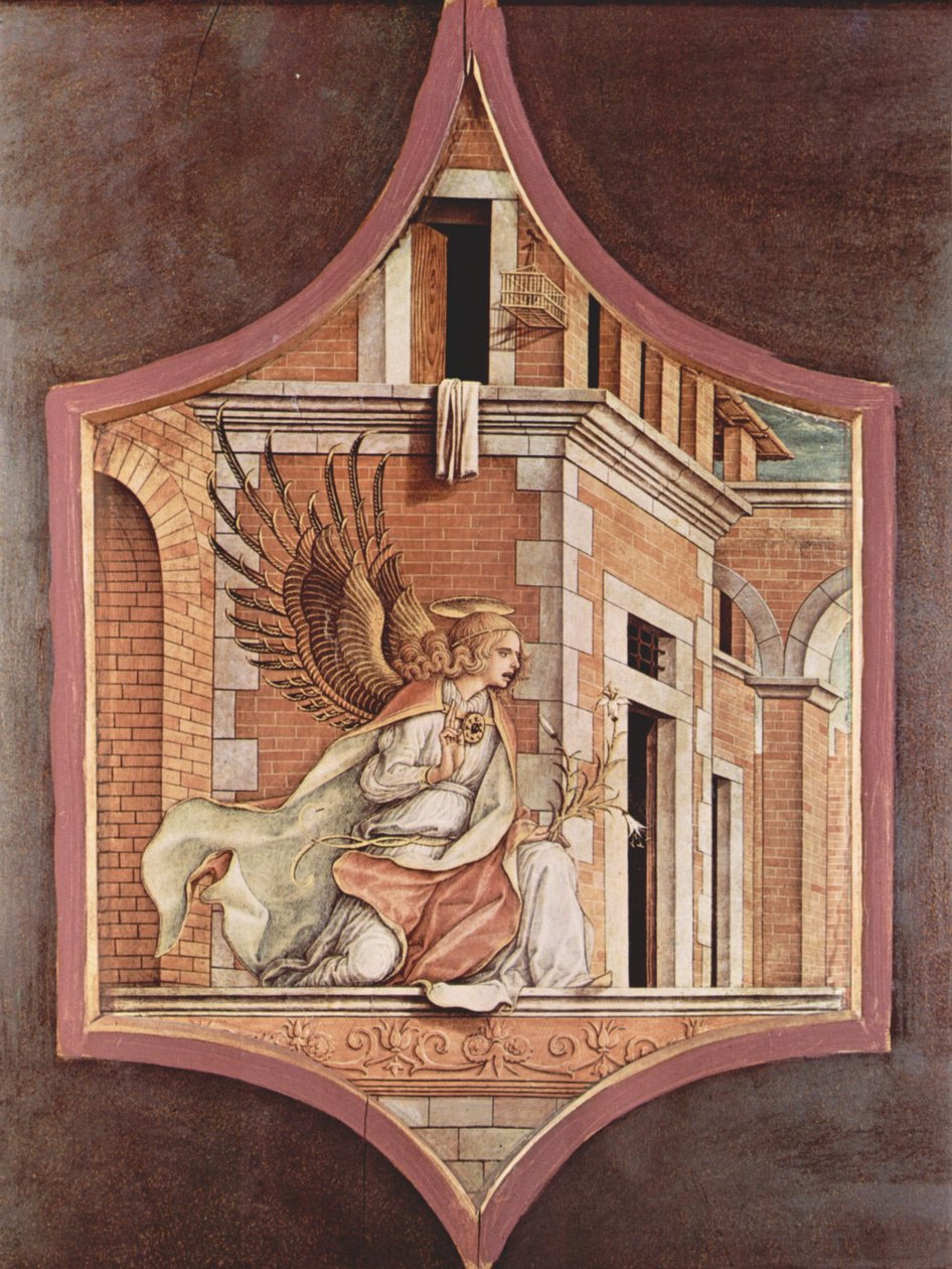 Altar Triptych, Left Panel by Carlo Crivelli