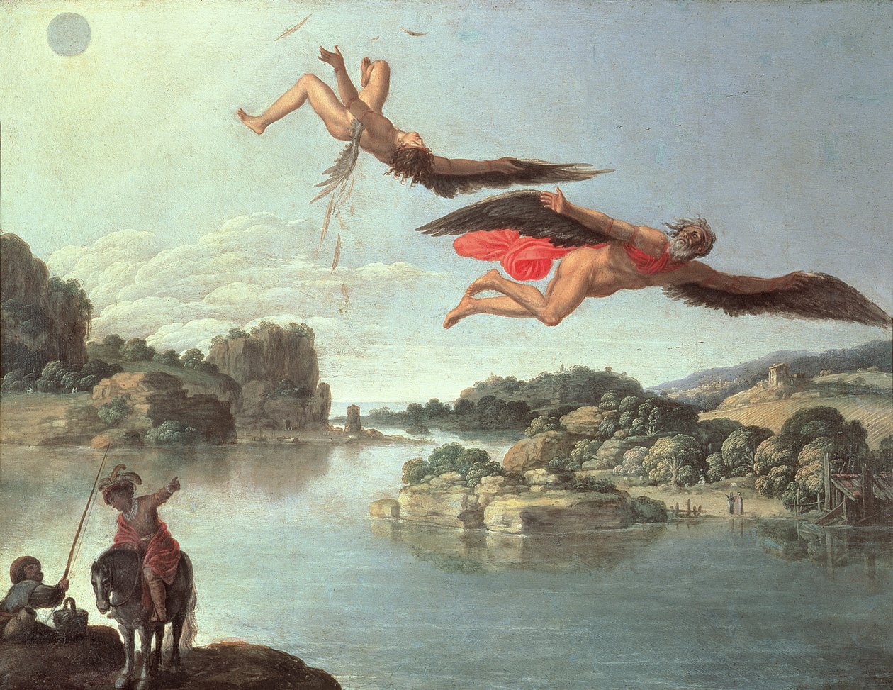 The Fall of Icarus by Carlo Saraceni