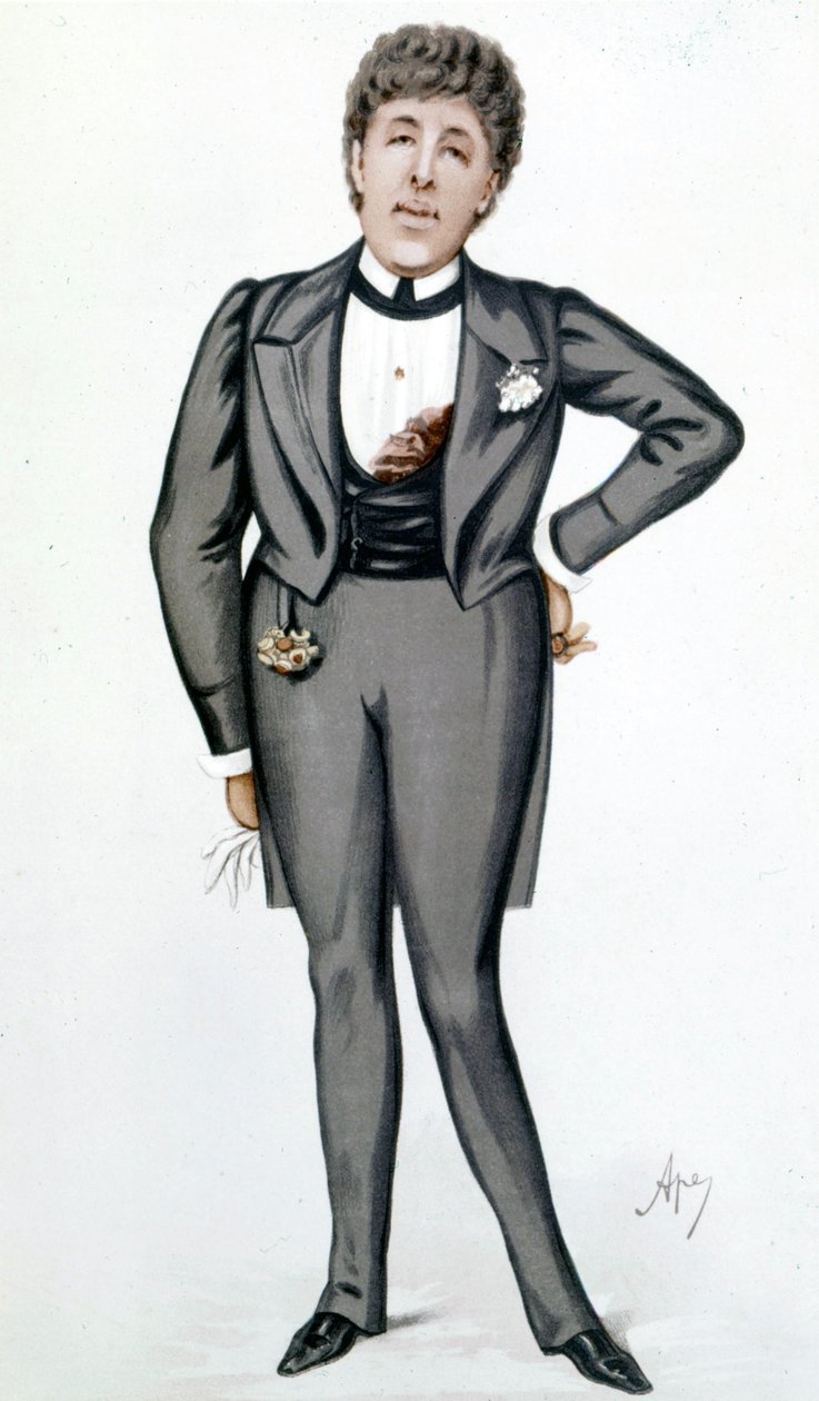 Cartoon of Oscar Wilde by Carlo Pellegrini - in Vanity Fair on May 24 by Carlo Pellegrini