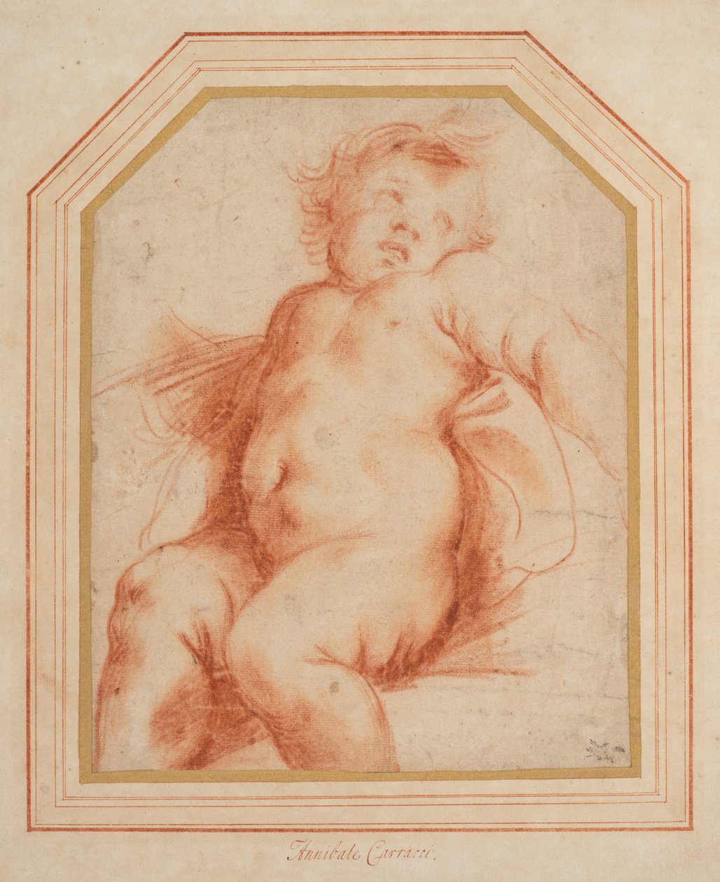 Nude Infant by Carlo (attr. to) Cignani