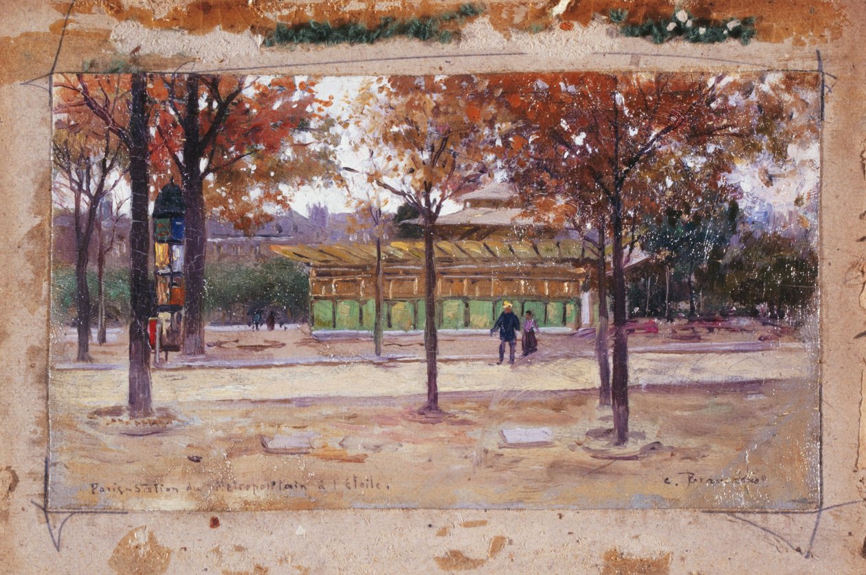 Entrance to the Metropolitan, Place de l