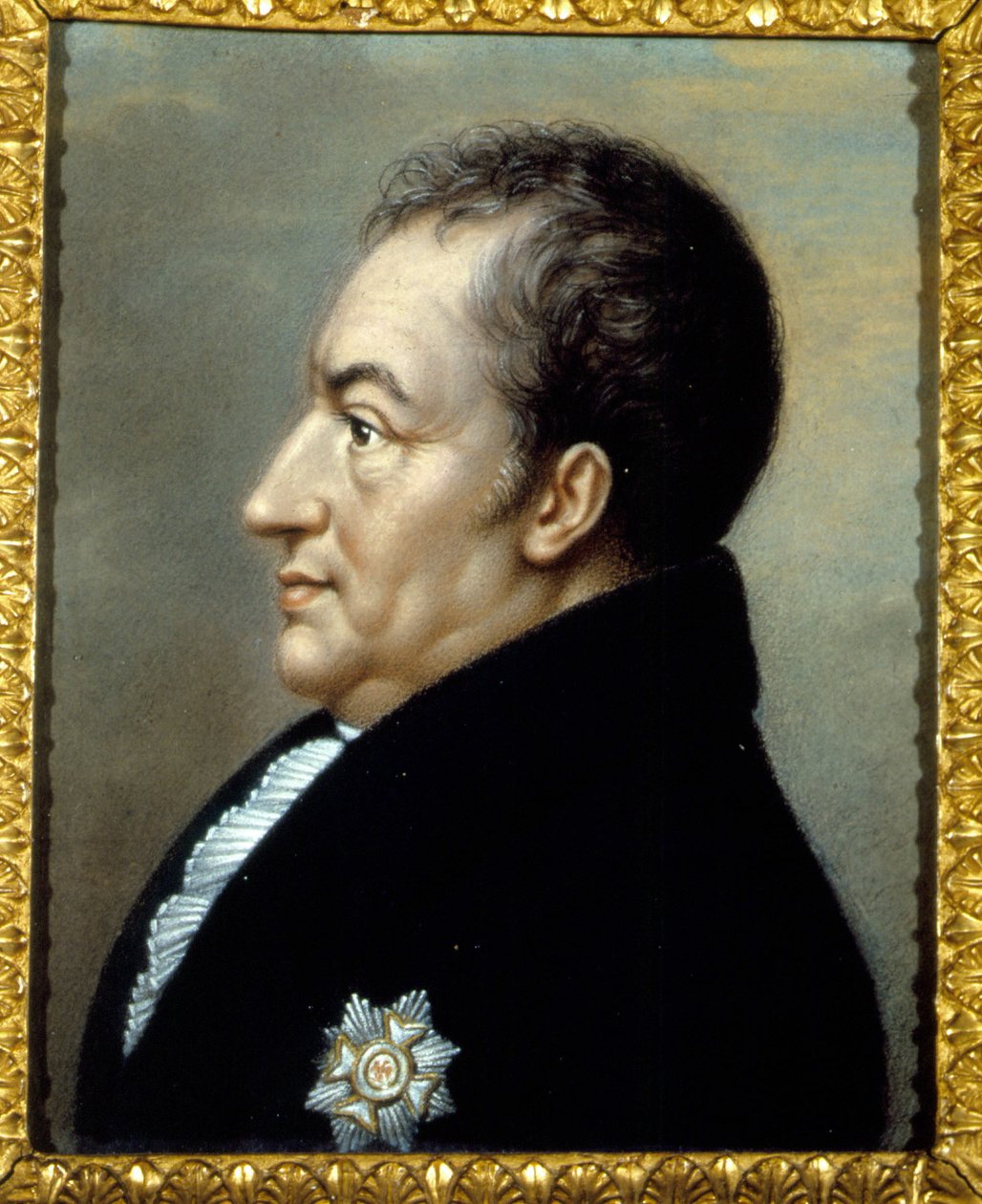 Portrait of Johann Wolfgang Von Goethe (1749-1832) by Carlo Bruni. 19th century. Villa Vigoni, Lake Como, Italy by Carlo Bruni