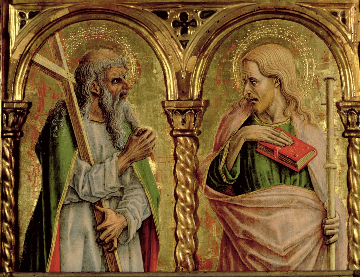 St. Andrew and St. James the Greater (detail from the Sant