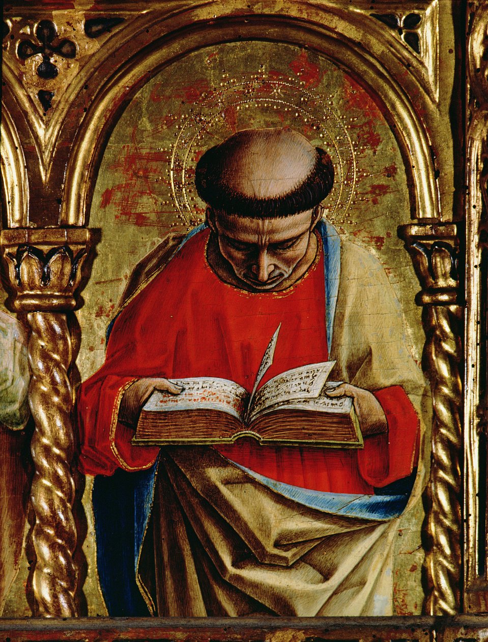 St. Matthew (detail from the Sant