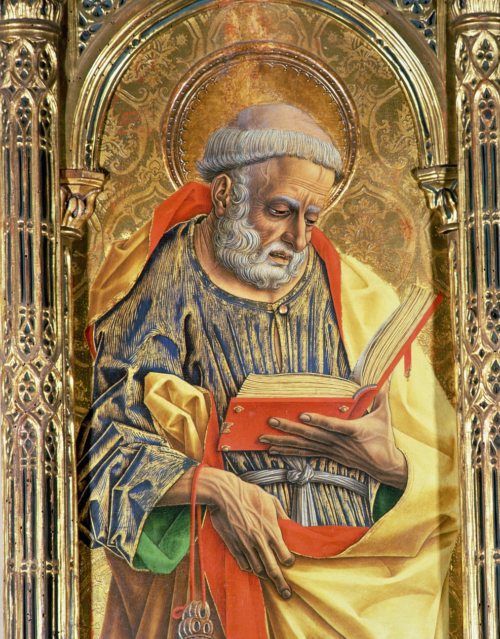 St. Peter (detail from the Sant