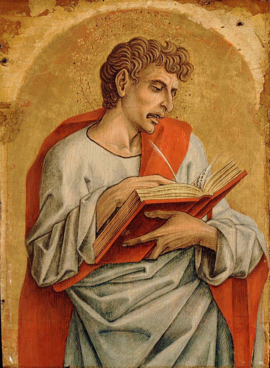 Polyptych of Montefiore (detail) by Carlo Crivelli