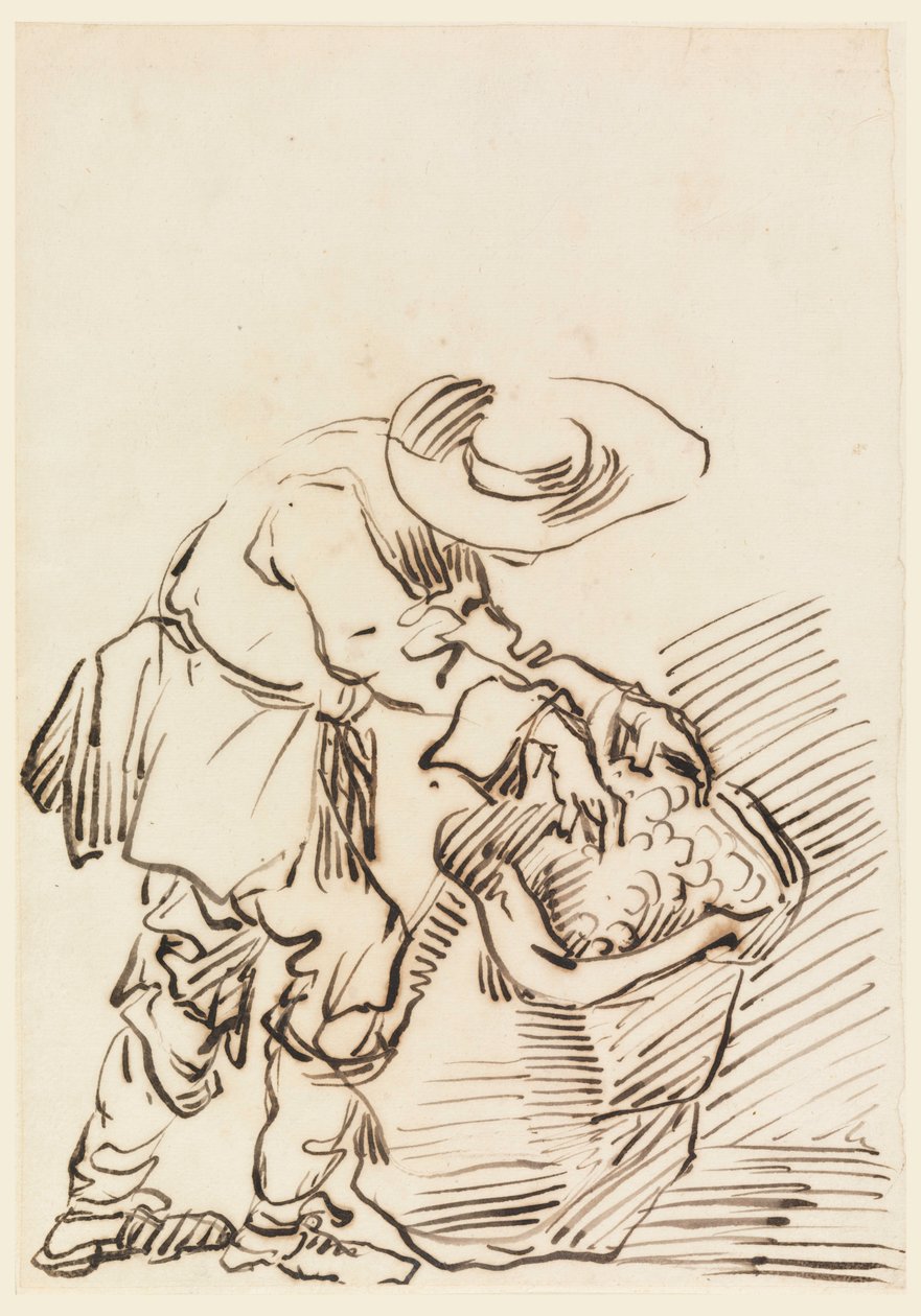 Working Peasant, 1728–78 by Carlo Marchionni