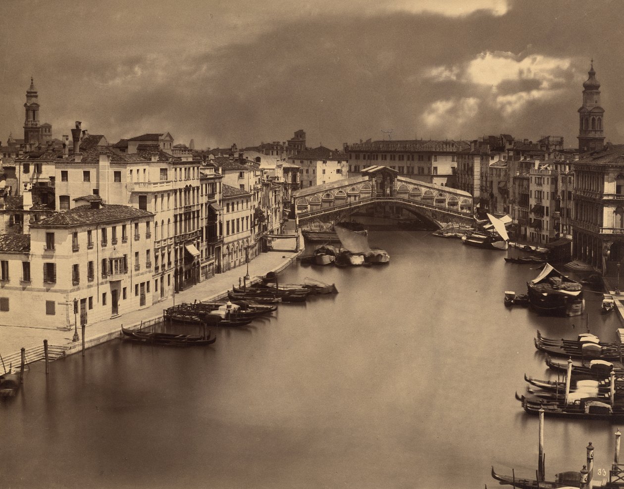 Venice in Moonlight by Carlo Naya