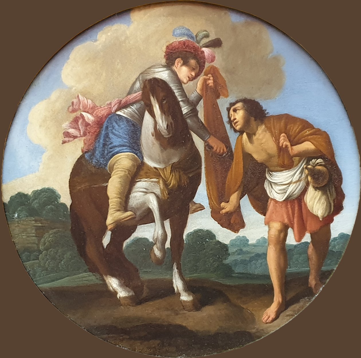 Saint Martin and the Beggar by Carlo Saraceni