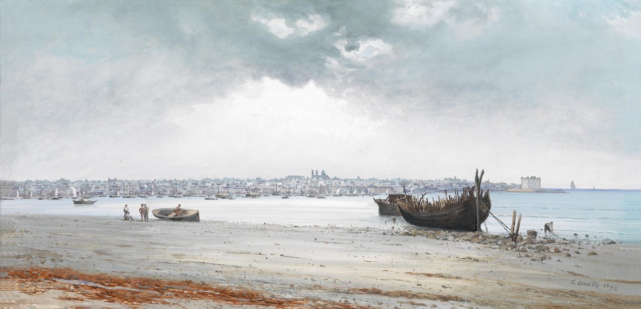 View of Montevideo by Carlos Corsetti