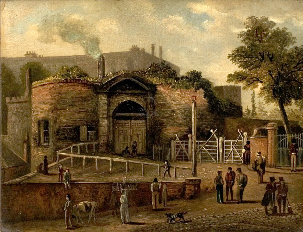 View of the Castle Gateway, Nottingham by Caroline Mary Price