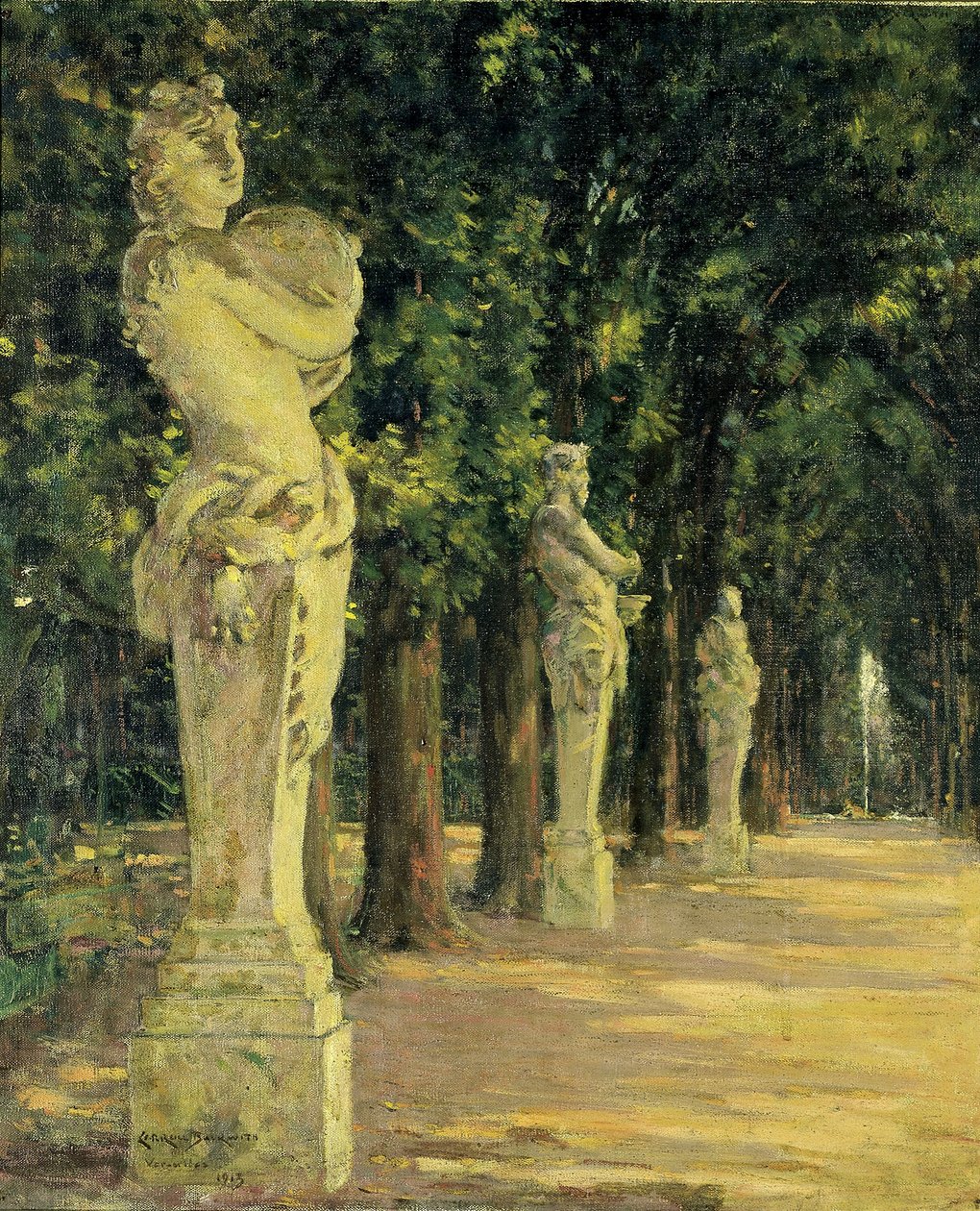 Summer Alley, Versailles by Carroll Beckwith
