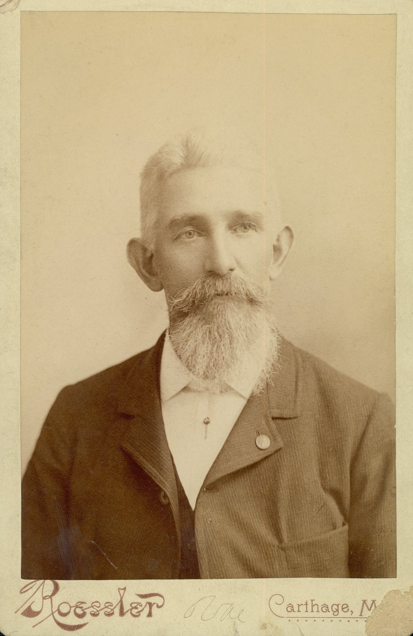 Bust Portrait of William Leander Burlingame by Carthage Roessler