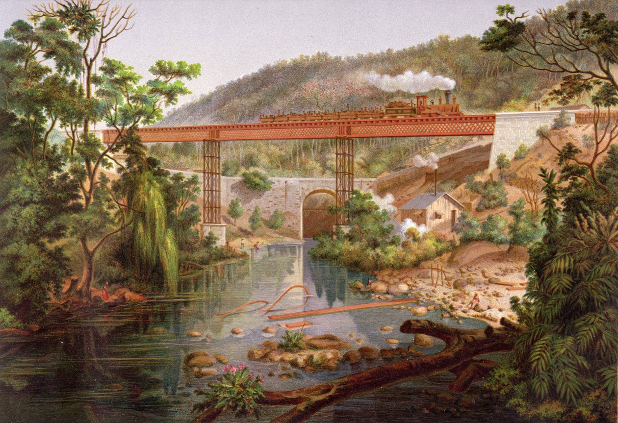 Railway Bridge at Atoyac, from 