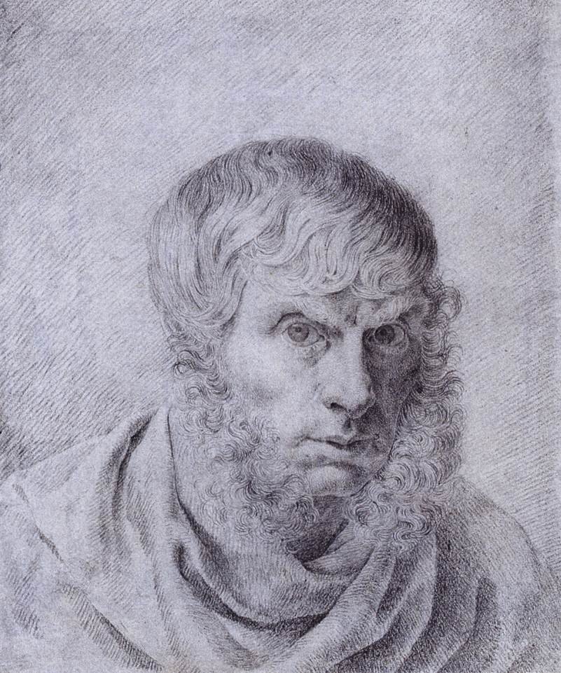 Self-Portrait by Caspar David Friedrich