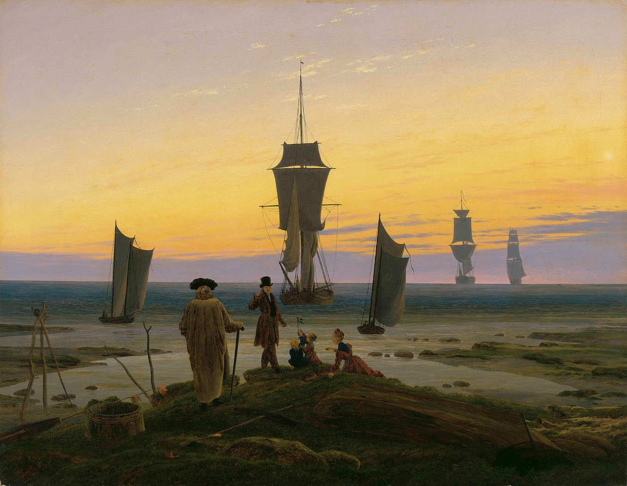 Die Lebensstufen Von Caspar David Friedrich www.meisterdrucke.us