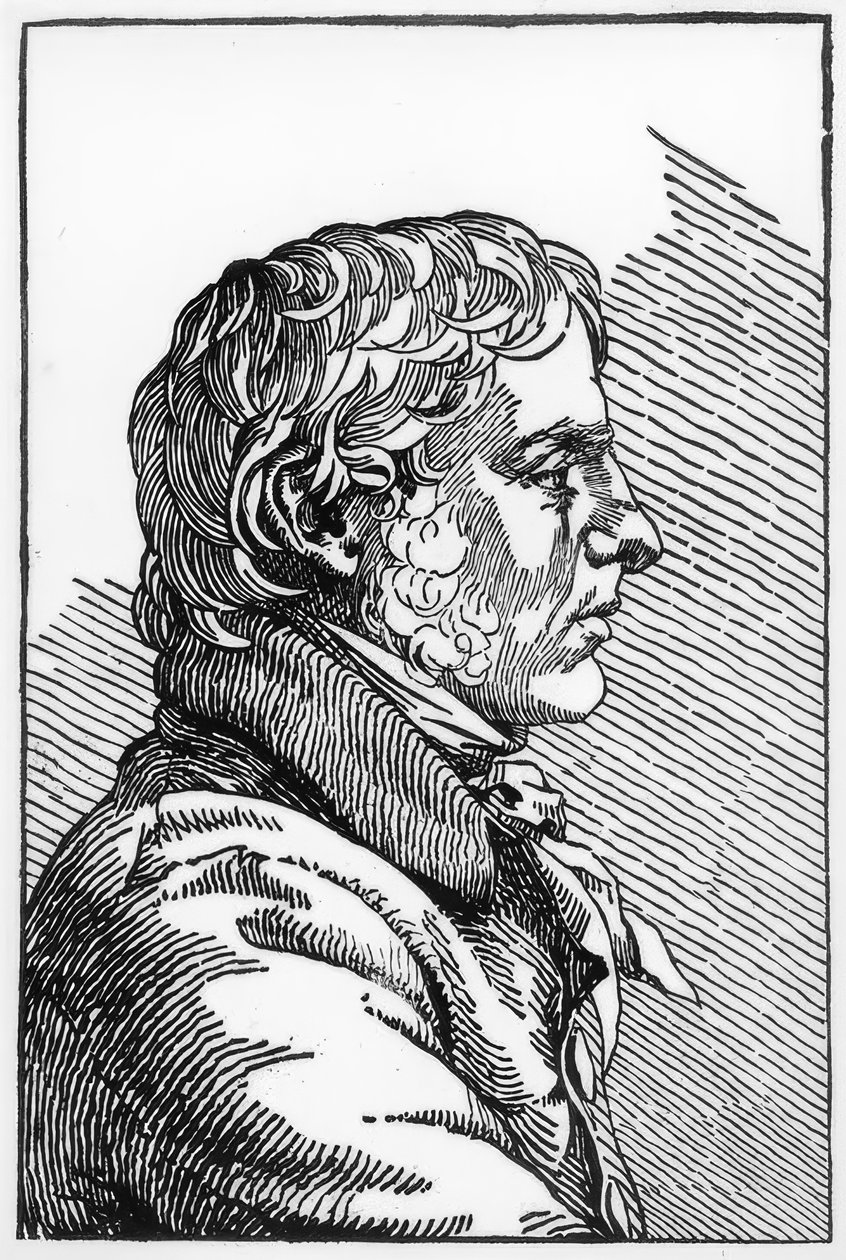 Self-Portrait by Caspar David Friedrich