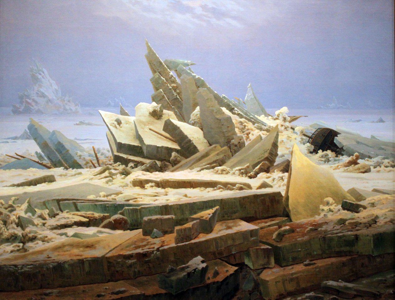 The Sea of Ice (The Wreck of Hope) by Caspar David Friedrich