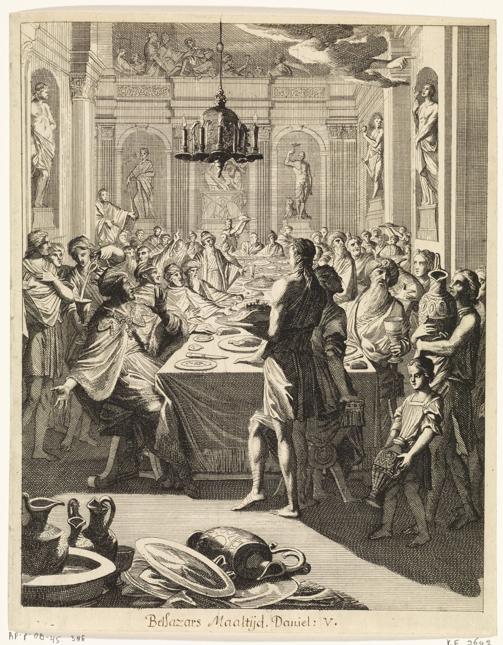 Feast of Belshazzar by Caspar Luyken