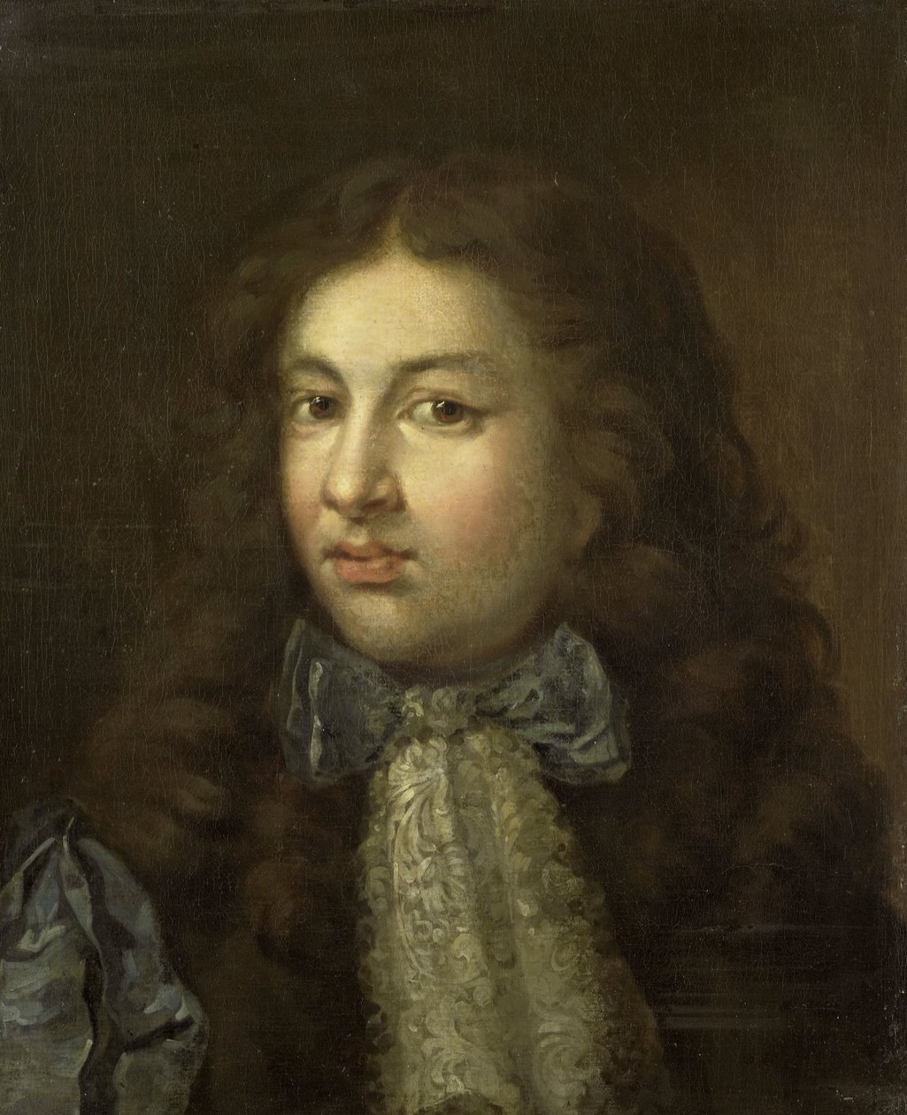Portrait of Thedoor Netscher (1661-1728), the Artist