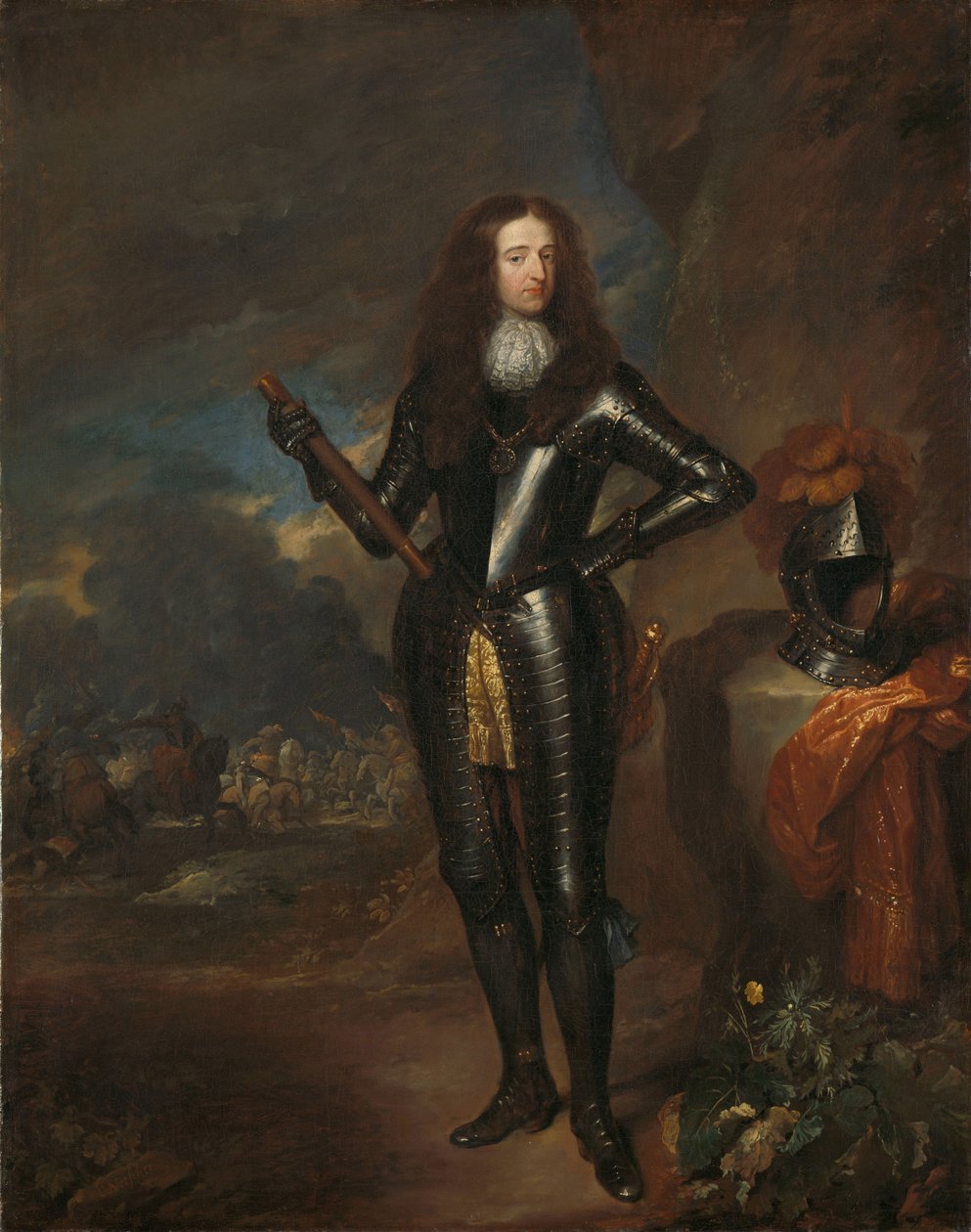 Portrait of William III, Prince of Orange and Stadtholder by Caspar Netscher