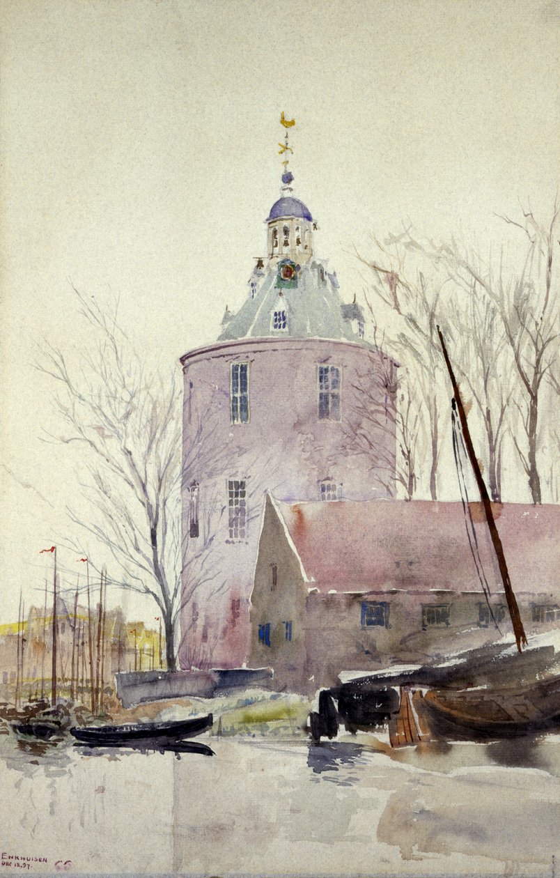 Tower at Enkhuisen, Holland by Cass Gilbert