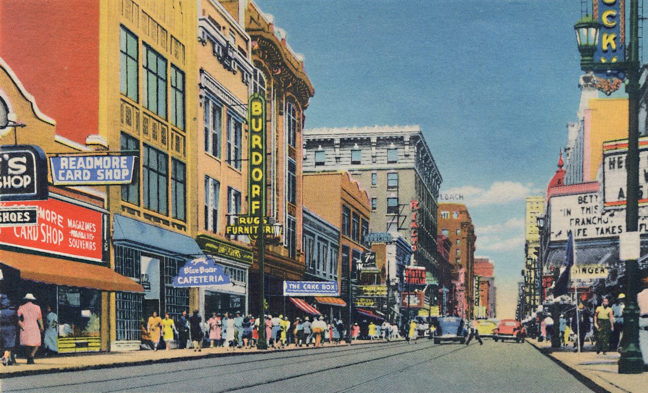 Fourth Ave., Looking North by Caufield and Shook