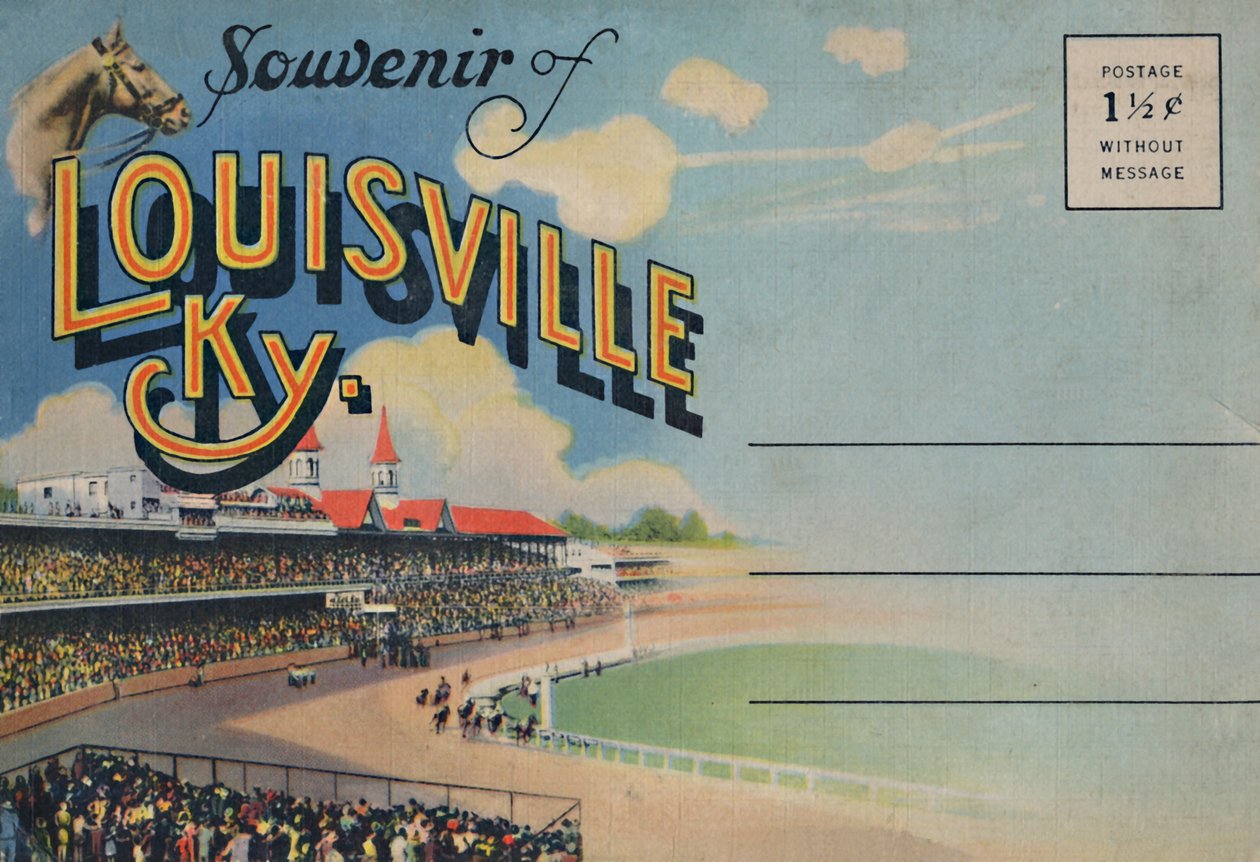 Souvenir of Louisville Ky., 1942 by Caufield and Shook