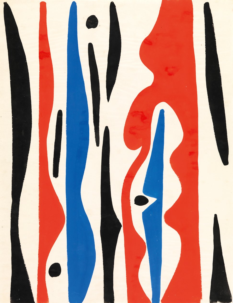 Composition, c.1950 by Caziel Caziel