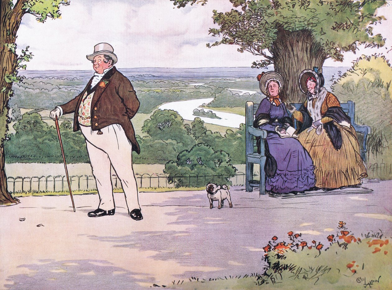 The admiration of numerous elderly ladies of single condition by Cecil Charles Windsor Aldin