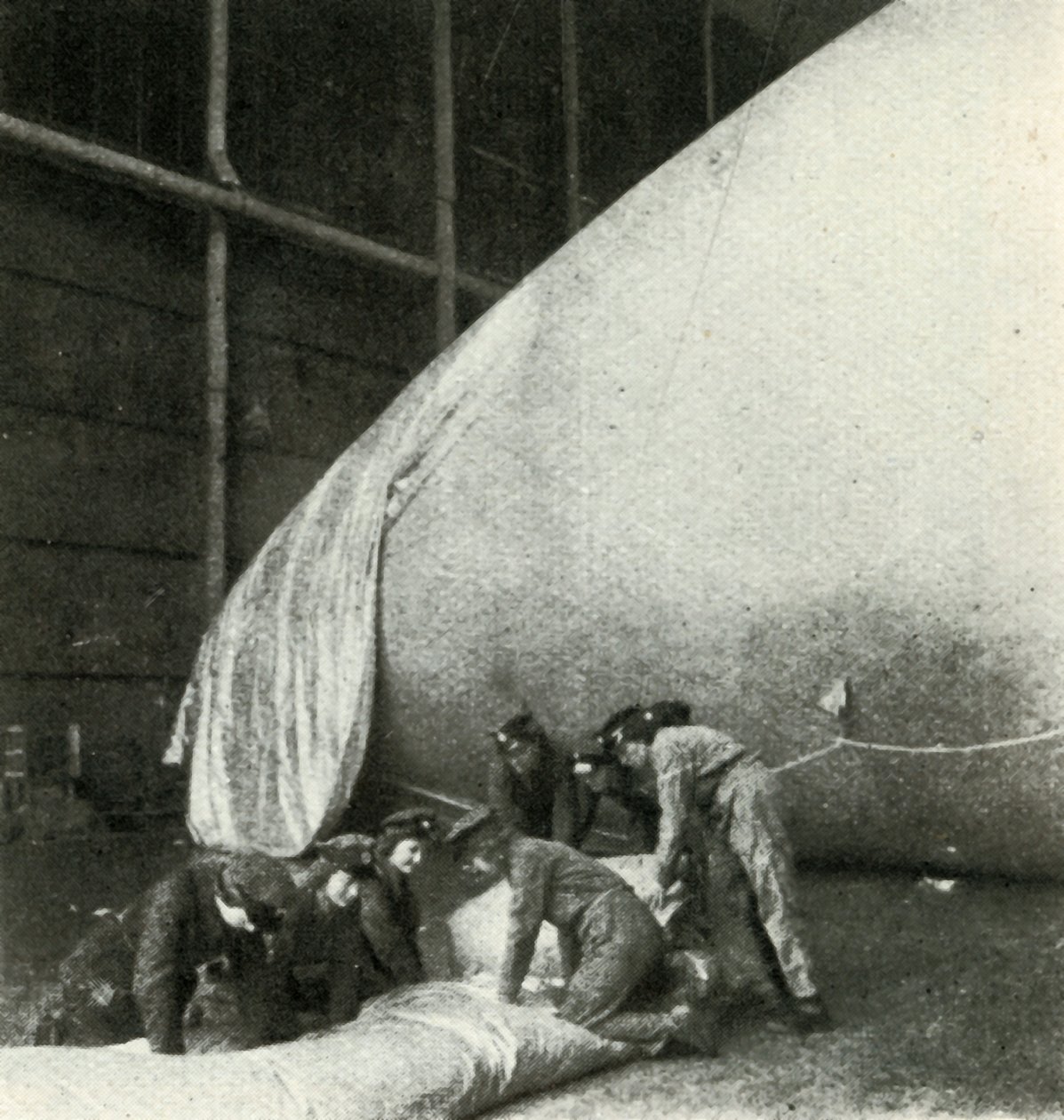 Repairing Barrage Balloons by Cecil Beaton