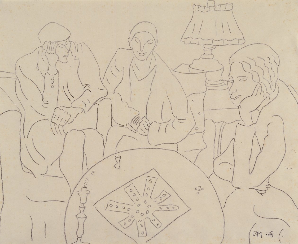 The Game of Ludo by Cedric Morris