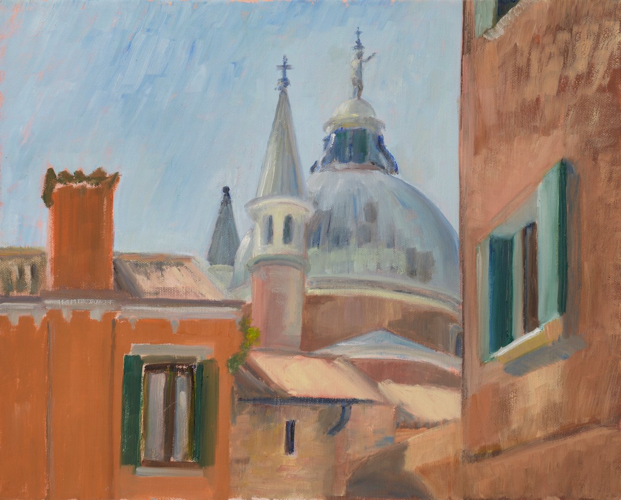Summer Heat, Behind the Redentore by Celia Montague