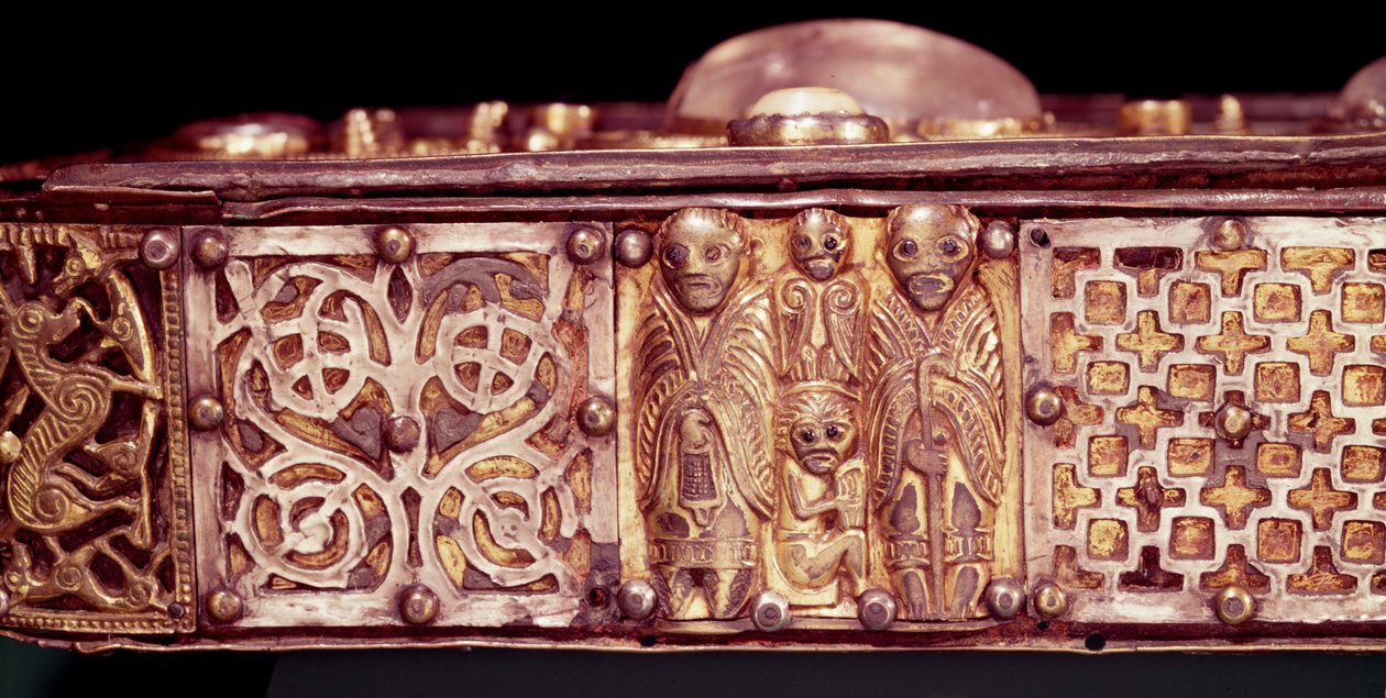 Shrine of the Stowe Missal, Lorrha, County Tipperary (detail) by Celtic