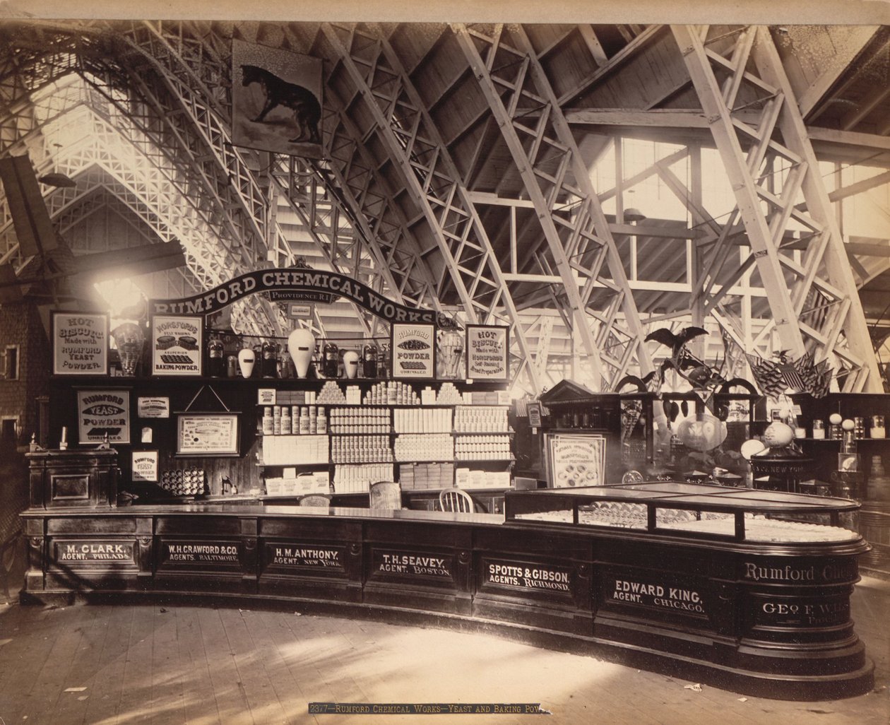 Rumford Chemical Works - Yeast and Baking Powder, Centennial Exhibition, Philadelphia by Centennial Photographic Co.