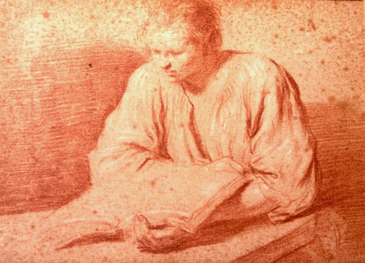 Man Reading by Cesare Gennari