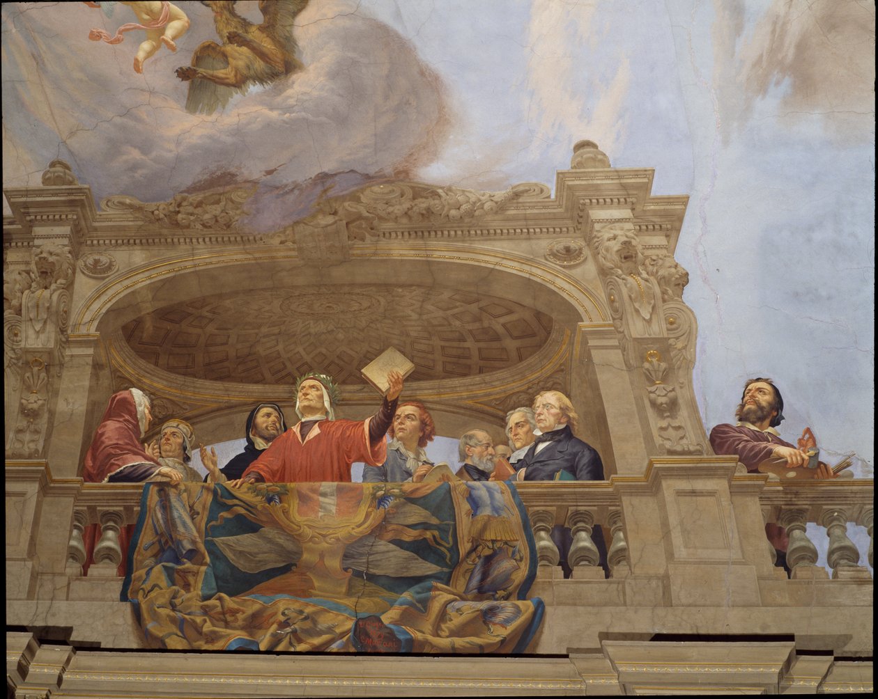 Allegory of Italy (detail) by Cesare Mariani