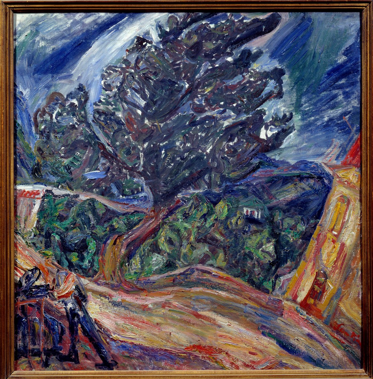 Big Tree Blue by Chaim Soutine