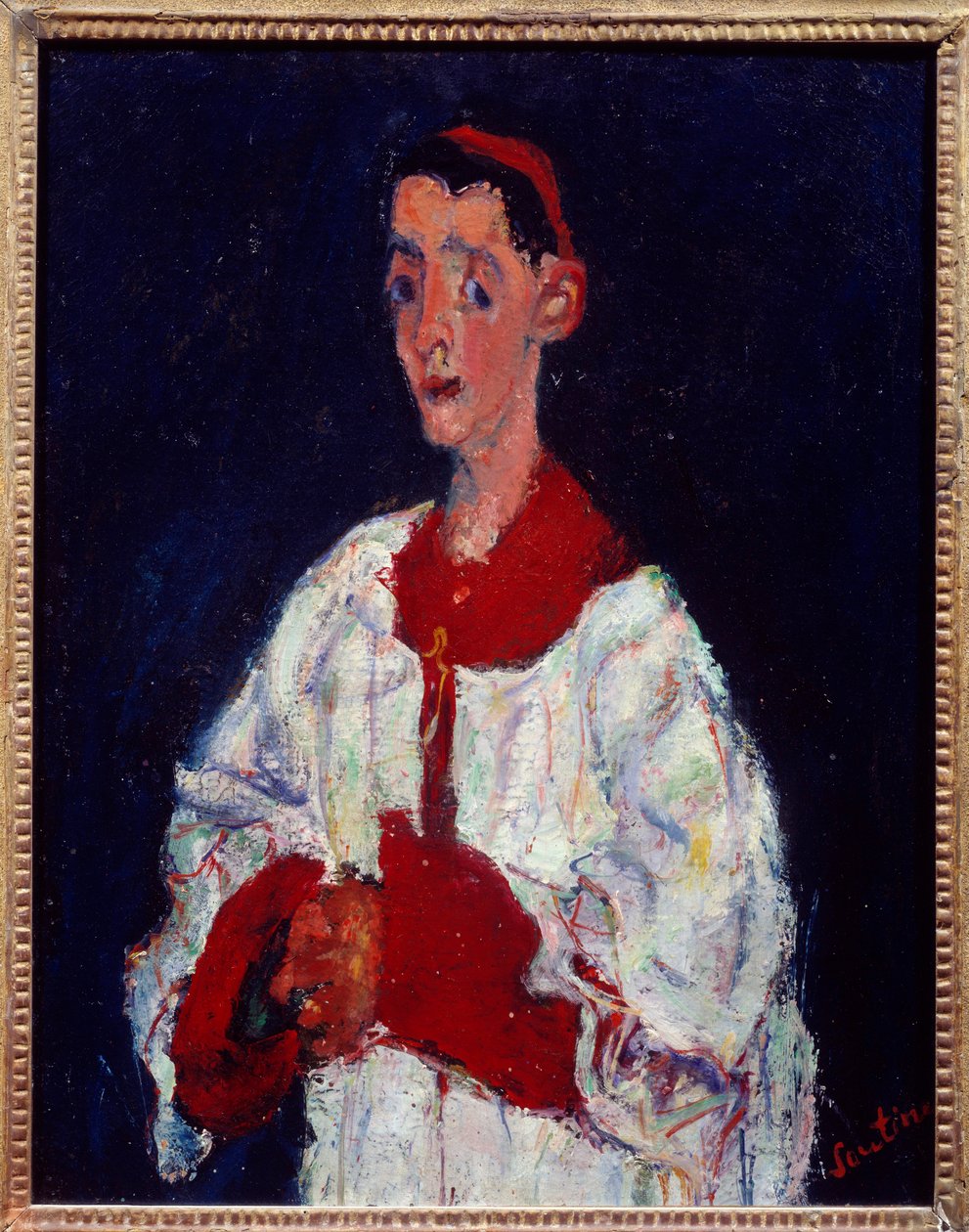 The Choir Boy by Chaim Soutine