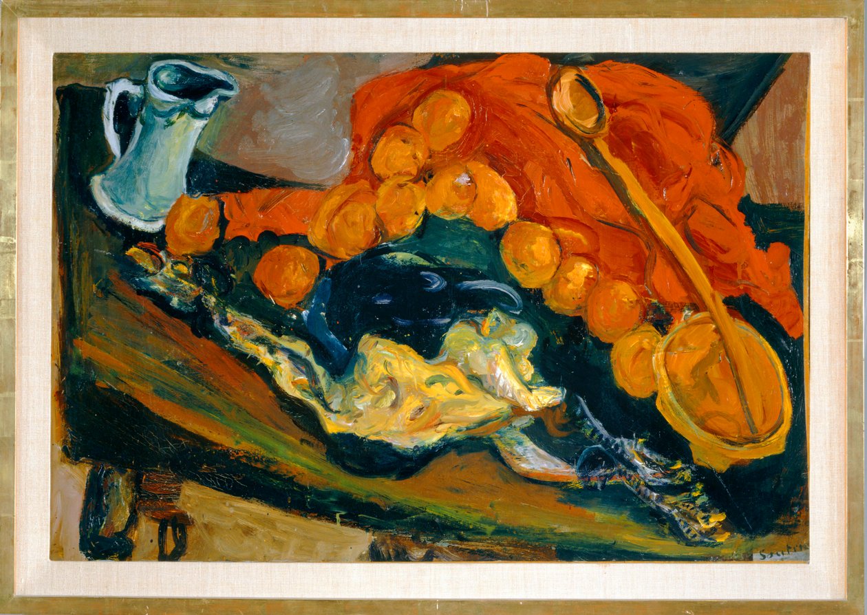 Still-Life with a Piece of Raw Meat by Chaim Soutine