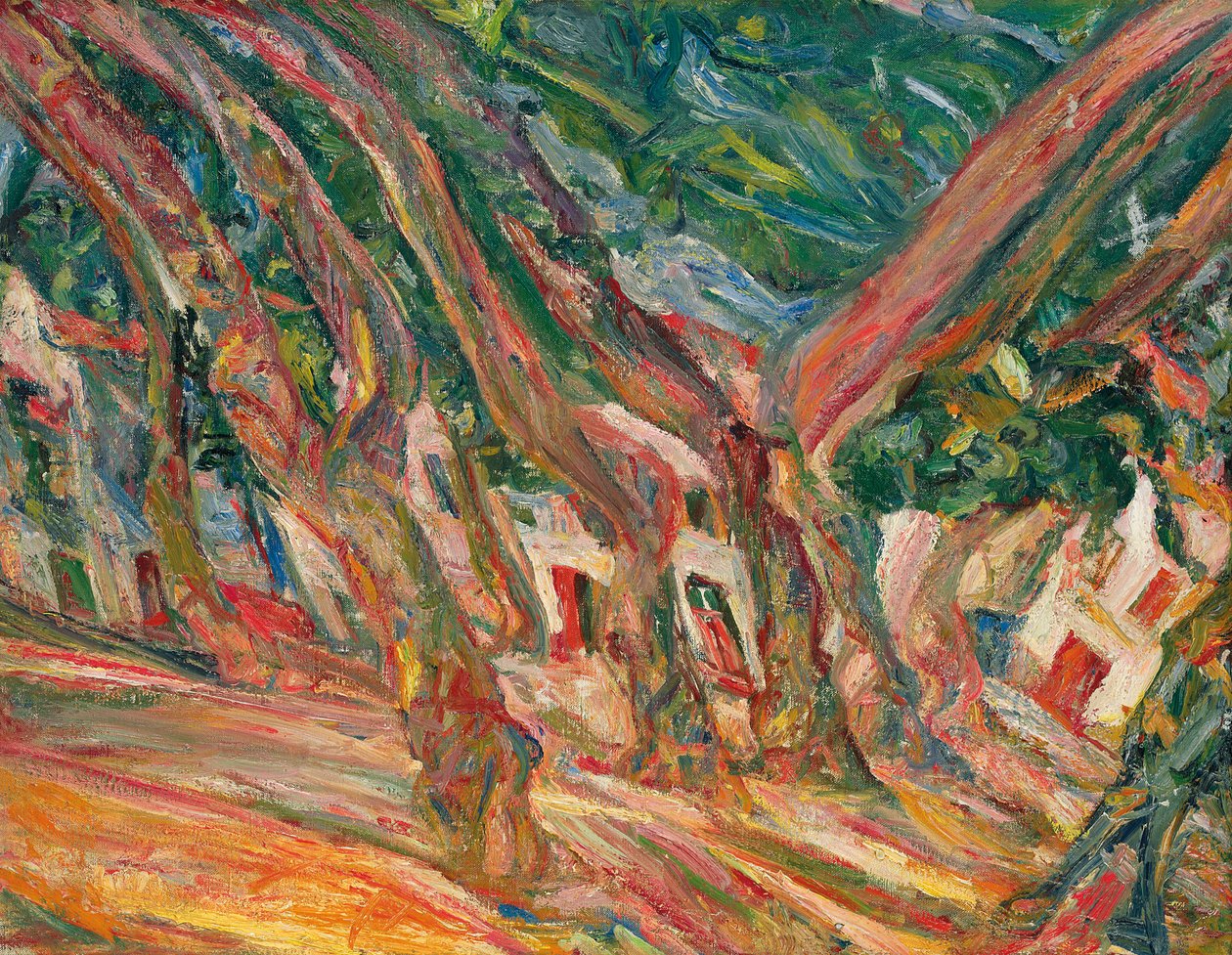 Plane Trees at Ceret by Chaim Soutine