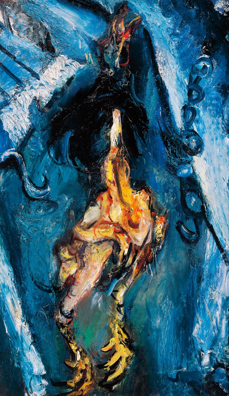 Plucked chicken by Chaim Soutine