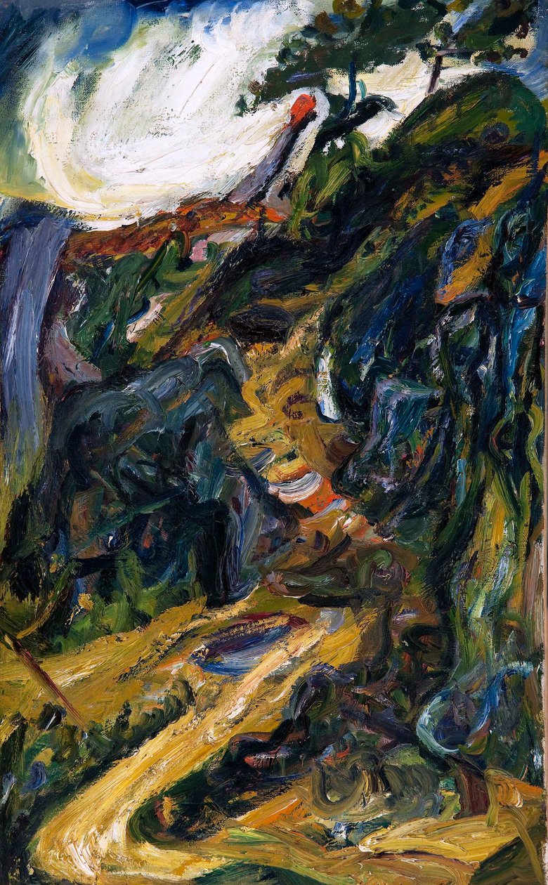 Winding Road, Near Gréolières by Chaim Soutine