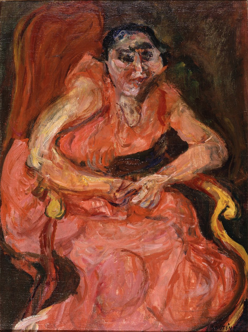 Woman in Pink, c.1924 by Chaim Soutine