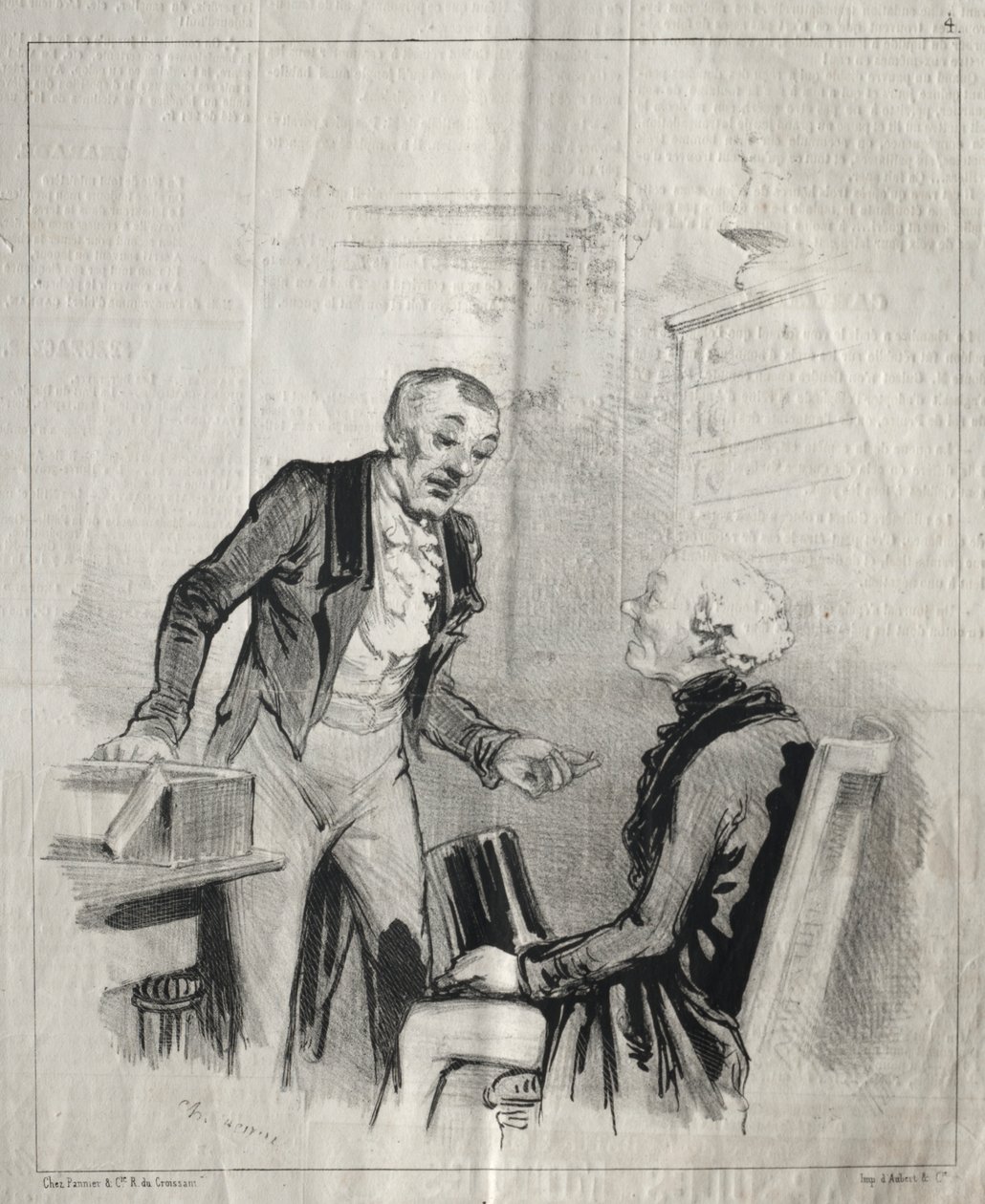 The Sick and the Doctors: No. 4, The Homeopaths by Cham