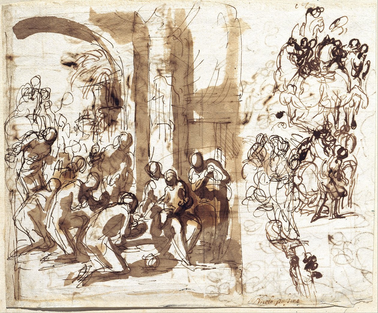 The Adoration of the Magi by Charles Alphonse Dufresnoy