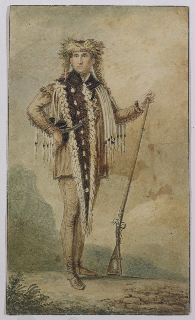 Captain Meriwether Lewis by Charles Balthazar Julien Févret de Saint Mémin