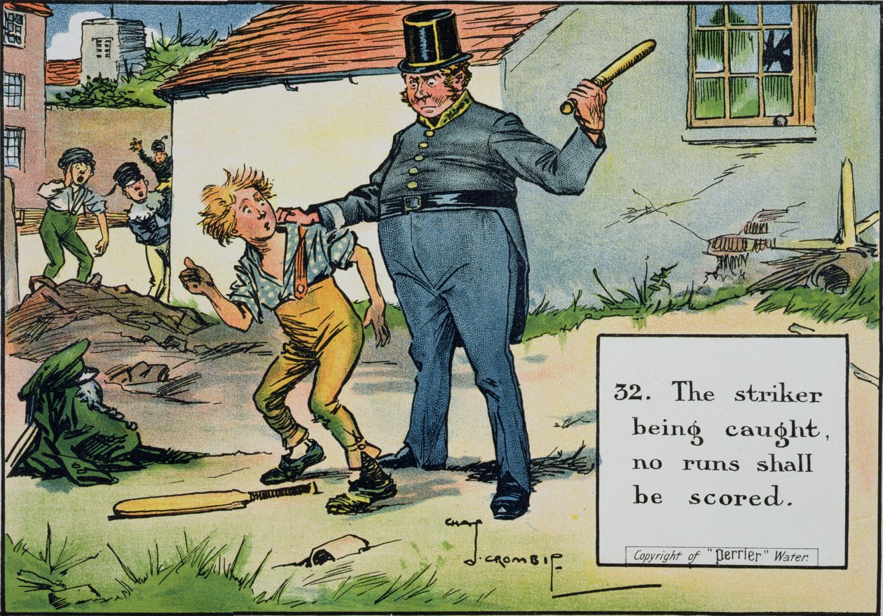The Striker Being Caught, No Runs Shall Be Scored, from 