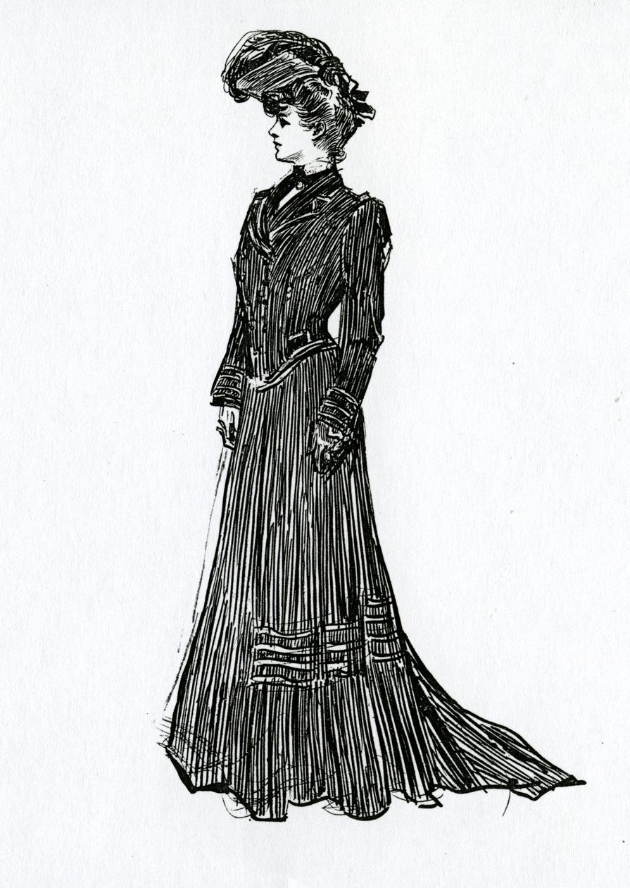 A Gibson Girl by Charles Dana Gibson